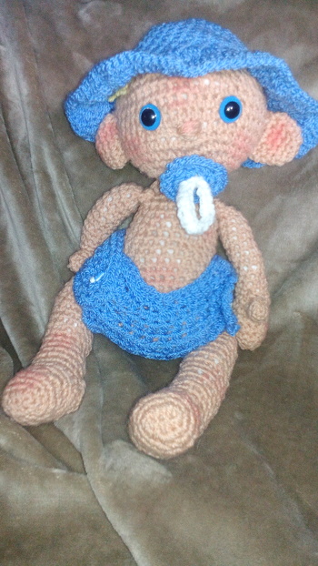 Es hat Spaß gemacht Louis Lümmel nachzuarbeiten. Den Kopf habe ich etwas abgewandelt. Ich finde, er ist ein lustiges Kerlchen geworden