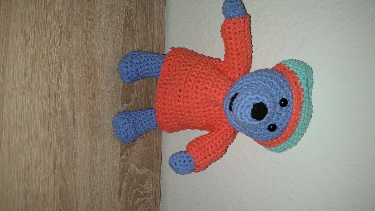 Häkelanleitung Börni Bär