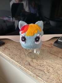 M&uuml;tze 'Pony'  - H&auml;kelanleitung, Kopfumfang 36-57 cm