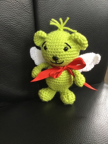 Der Engelbär war ruckizucki fertig und ging ganz einfach.