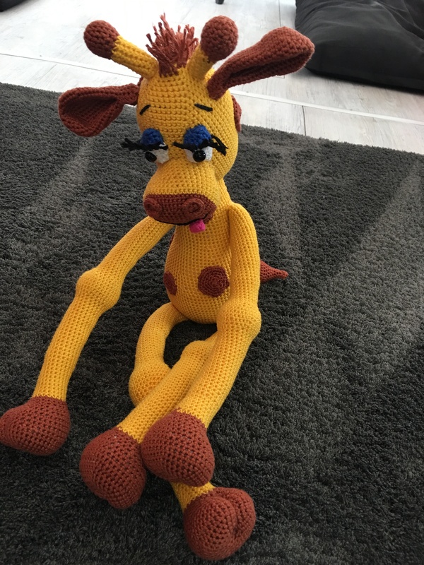 Häkel-Giraffe Jonathan