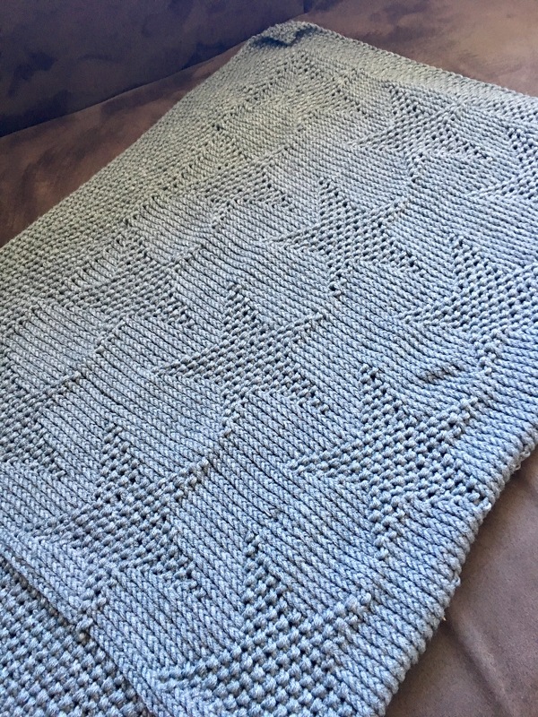 Strickanleitung I Babydecke Sternenmeer