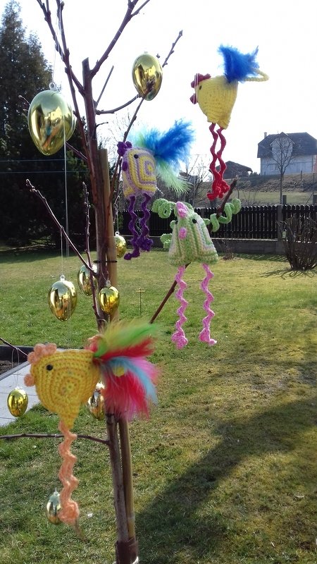 Deko für Ostern – Osterküken: Häkelanleitung für Anhänger