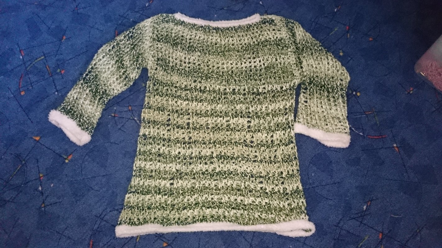 Kuschelpulli, Gr. S - XL (leicht an alle Größen anzupassen)