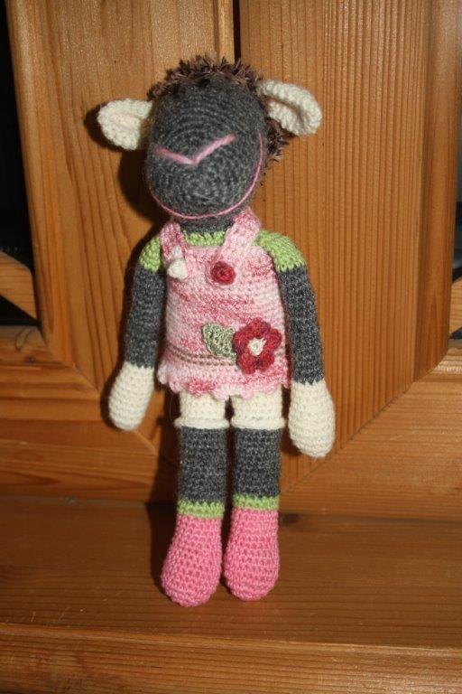 Häkelanleitung Annie Lamm