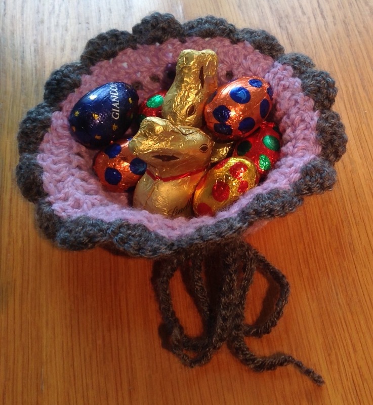 Häkelanleitung Körbchen Ostern 3 Größen