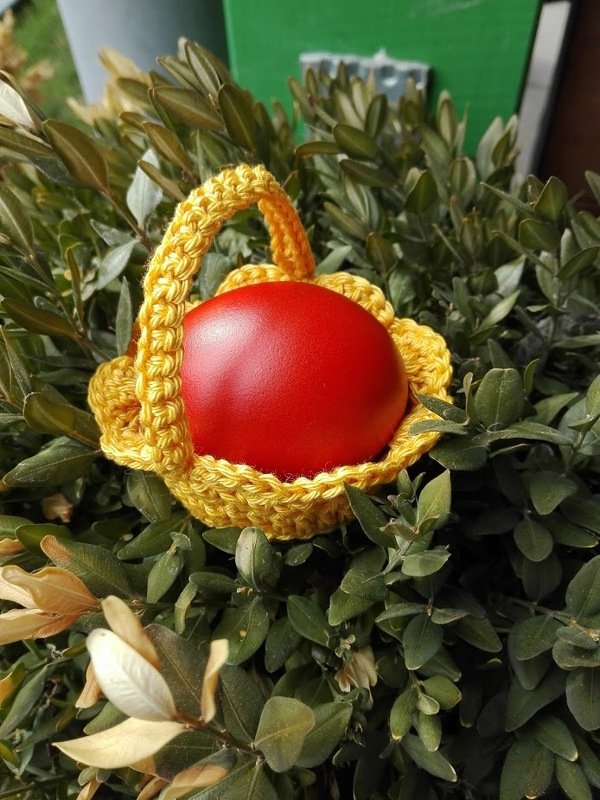 Häkelanleitung Körbchen Ostern 3 Größen