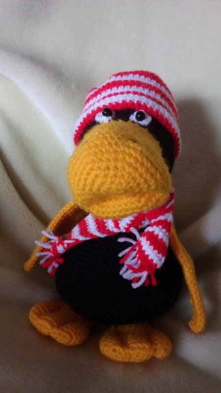 Häkelanleitung Rabe Emil