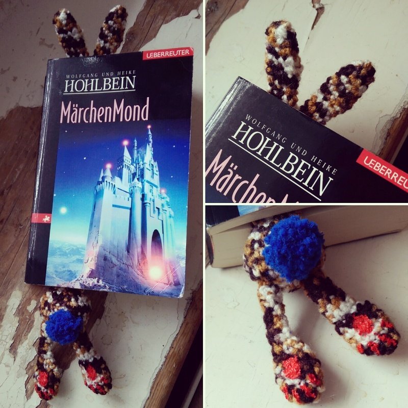 Häkelanleitung Lesezeichen Hase, niedlich - schnell - einfach