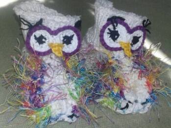 mal nach langer Zeit wieder angefangen und herausgekommen sind zwei Euleküken :-)