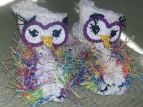 Baby-/Kleinkinderschuhe - Strickanleitung - Füchse