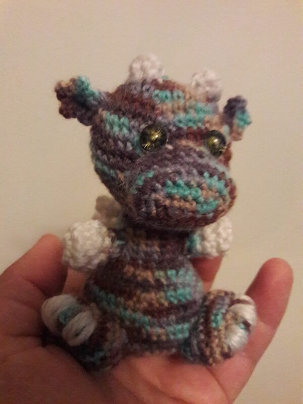 Häkelanleitung Haekelicious Baby-Drache