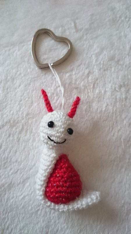 Taschenbaumler Glück - Schnecke, Häkelanleitung als PDF