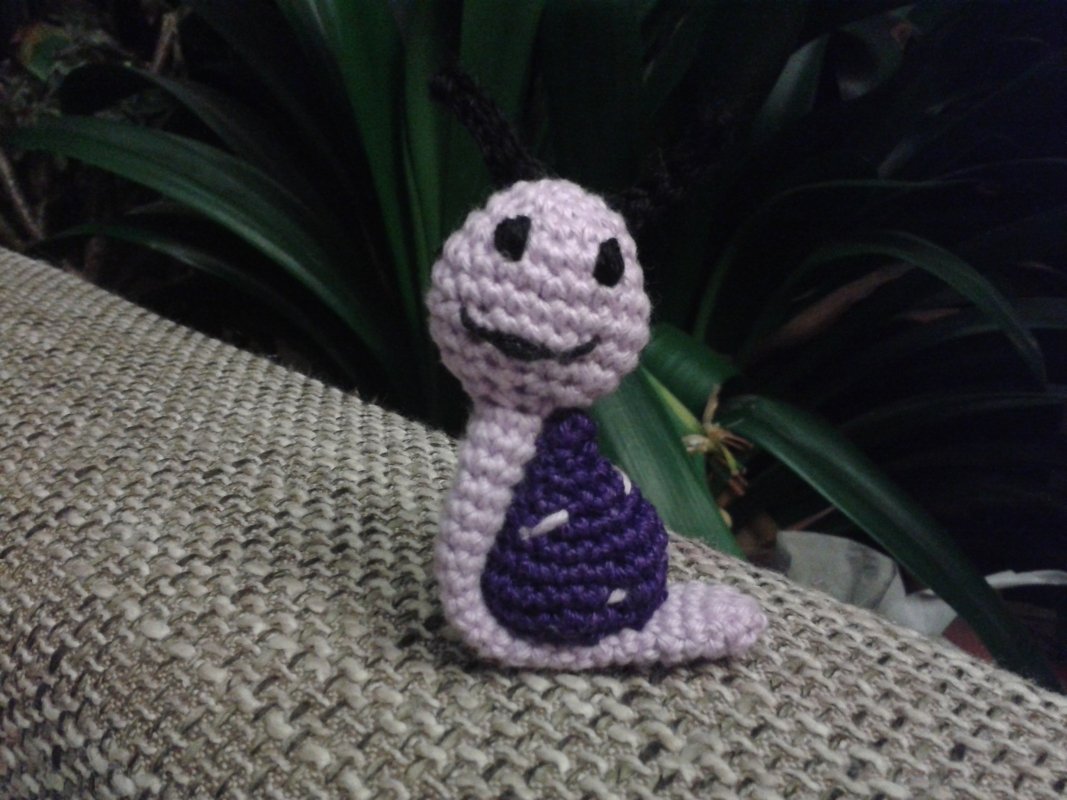 Taschenbaumler Glück - Schnecke, Häkelanleitung als PDF