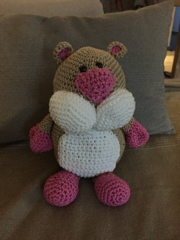 Häkelanleitung Amigurumi Hamster Humphrey (DEUTSCH) Anleitung um einen Hamster zu häkeln von jennysideenreich