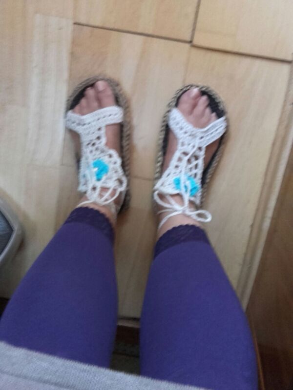 Häkelanleitung Barfuß Sandalen Bfs1501/1502