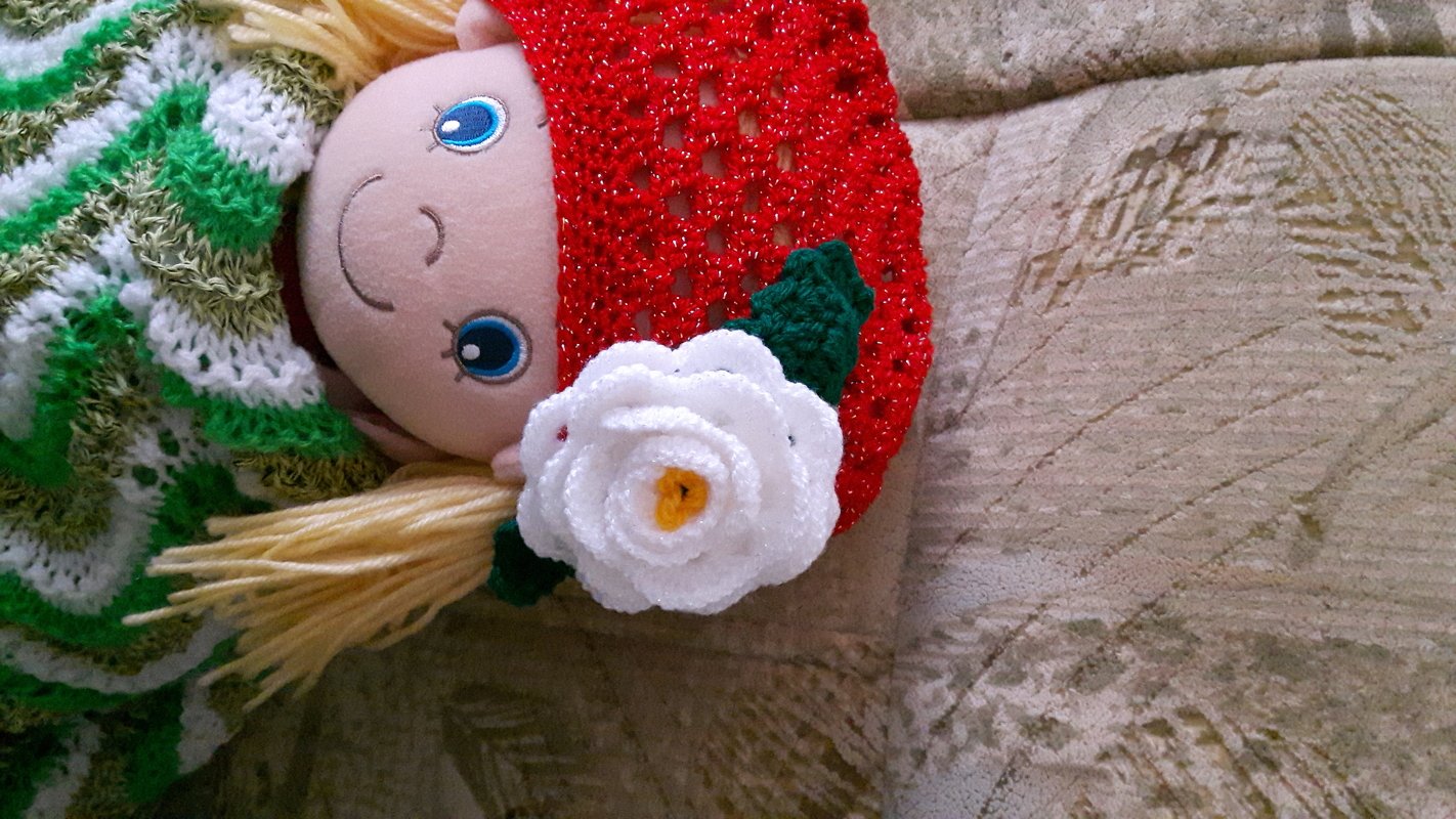 Sommermützen für Babys/Kinder &quot;Erdbeeren&quot; (alle Gr.)