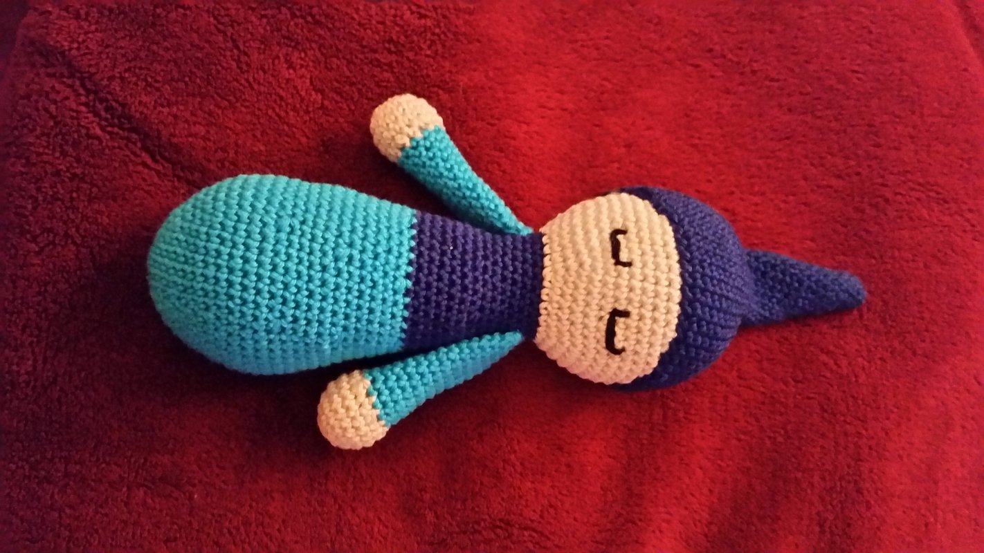 Häkelanleitung für Babys &#039;erstes Püppchen&#039;