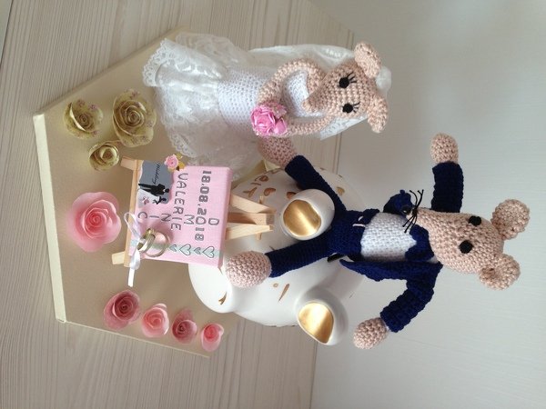 Häkelanleitung - Mäuse Brautpaar