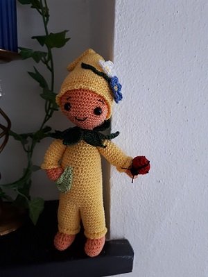 Blumenwichtel Flora und Florian