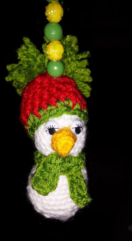 Mini-Röschen mit Blättern (Gr. ca. 2,5 cm)