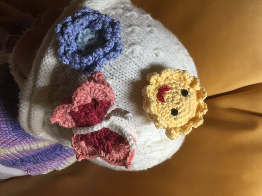 Häkelanleitung für ein 3d Schmetterling