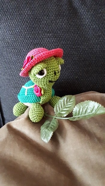 Amigurumi - E-Book - Häkelanleitung - Schildkröte Rosalie - Turtle
