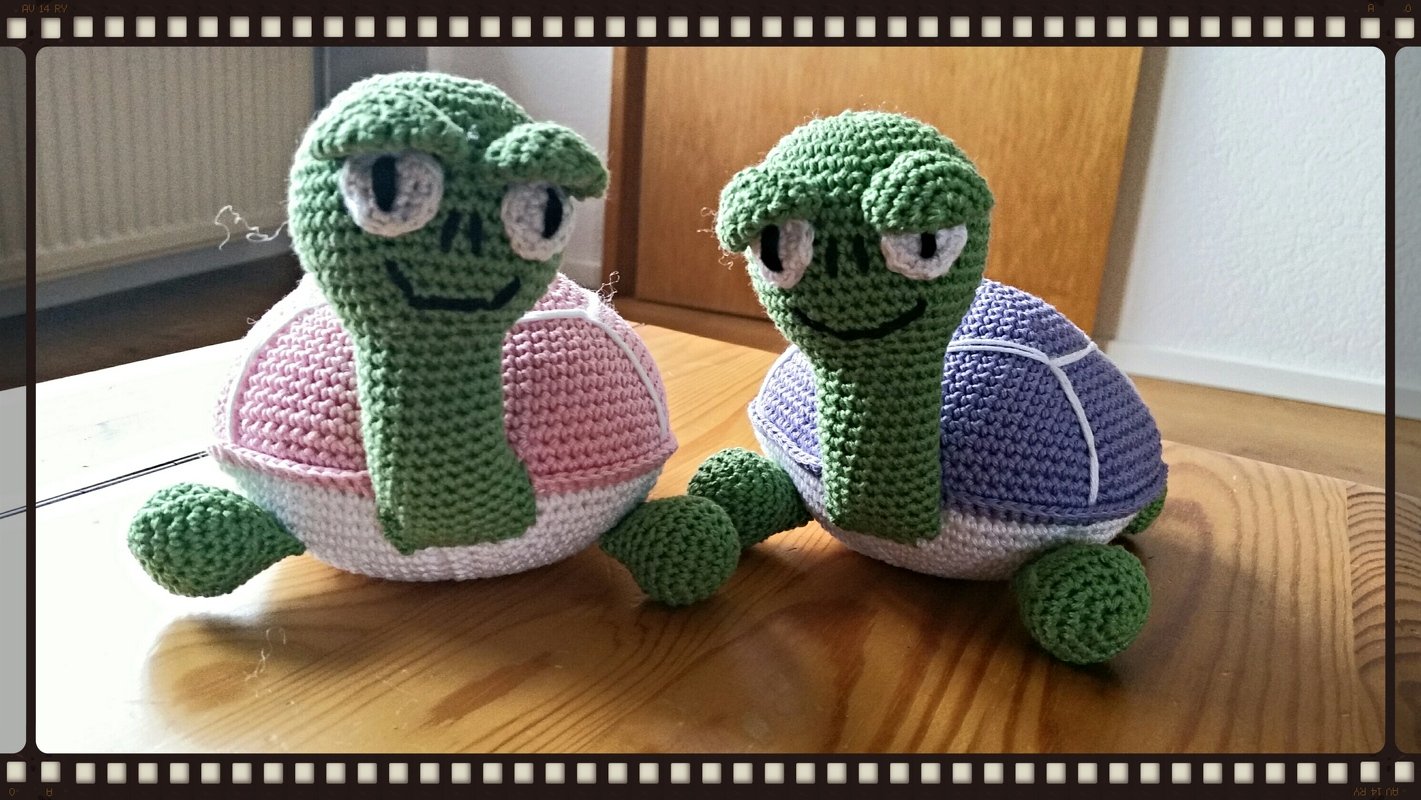 Amigurumi - E-Book - Häkelanleitung - Schildkröte Rosalie - Turtle