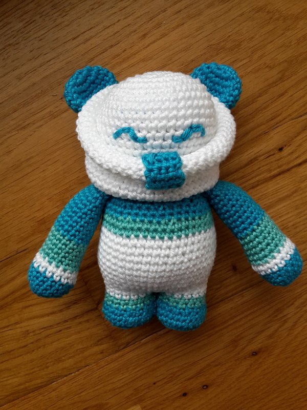 Häkelanleitung Puk der Panda