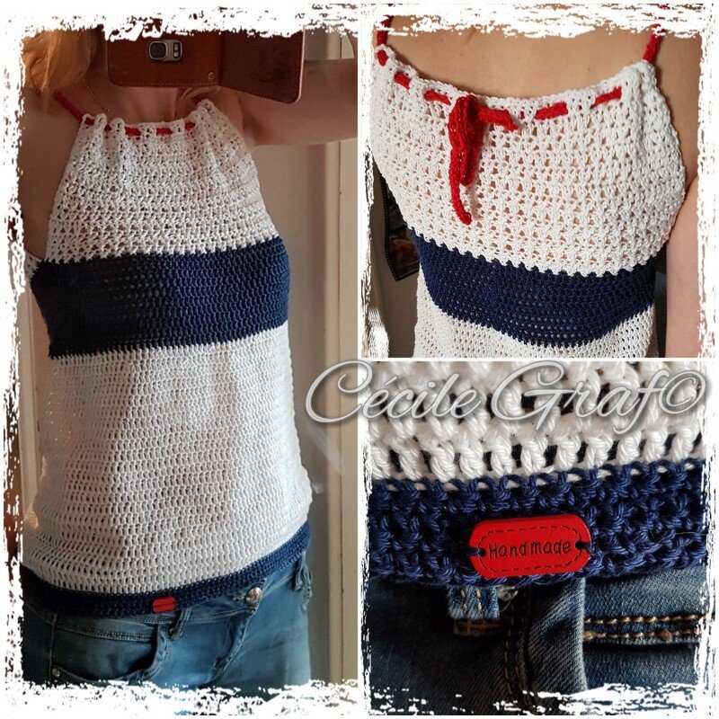 Top marine-Look, Gr. 36 - 42