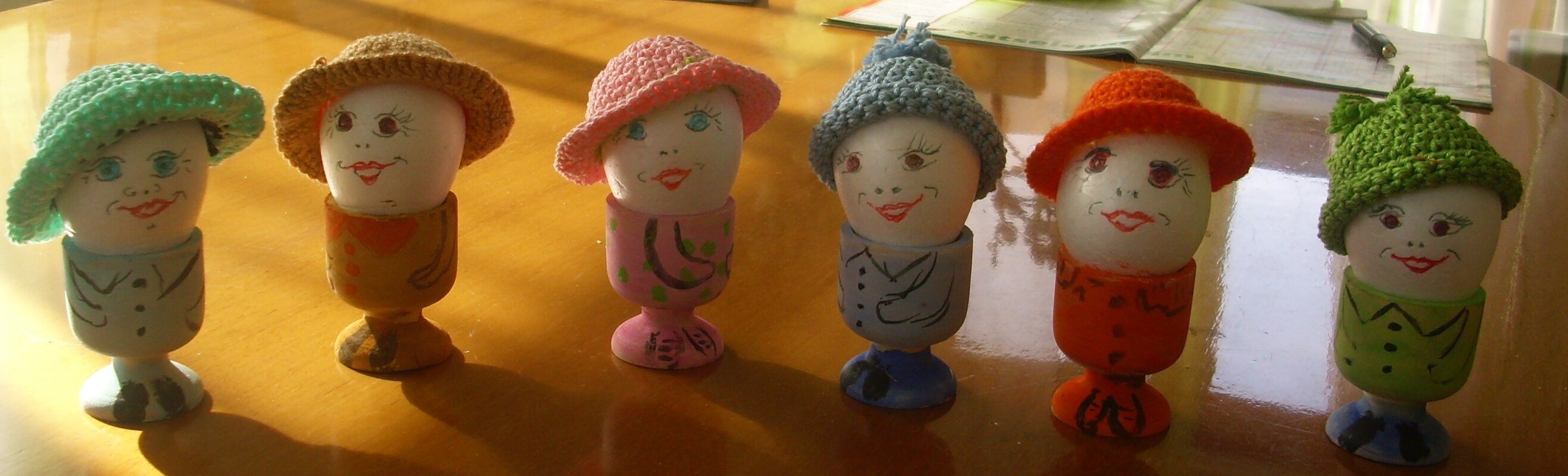 Lustige Eierhütchen - Für Ostern und danach! Eierwärmer