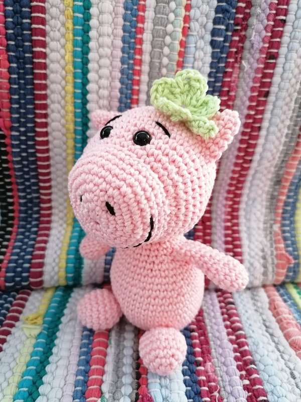 Glücksschweinchen Elva Häkelanleitung