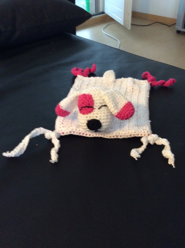 Häkelanleitung Schnuffeltuch Hund