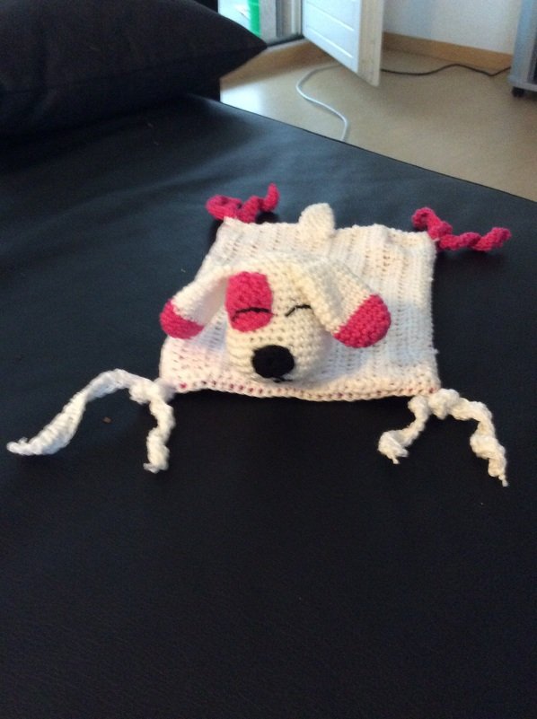 Häkelanleitung Schnuffeltuch Hund