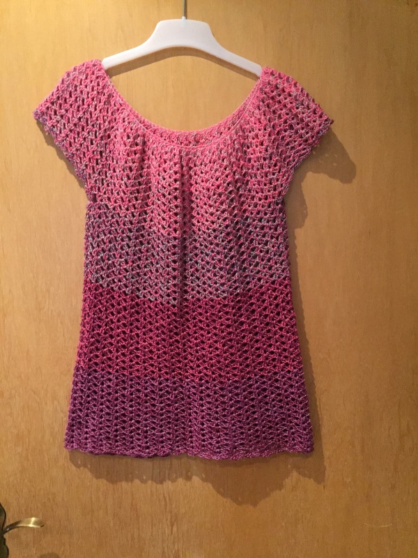 Häkelanleitung 2 in 1 - Fächertop und Fächerpullover - alle Kindergrößen