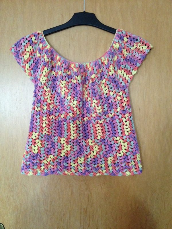 Häkelanleitung 2 in 1 - Fächertop und Fächerpullover - alle Kindergrößen