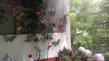 Alles super hab meine Clematis mit den Sittichen bestückt, sieht total hübsch aus
Vielen Dank für die tolle Anleitung