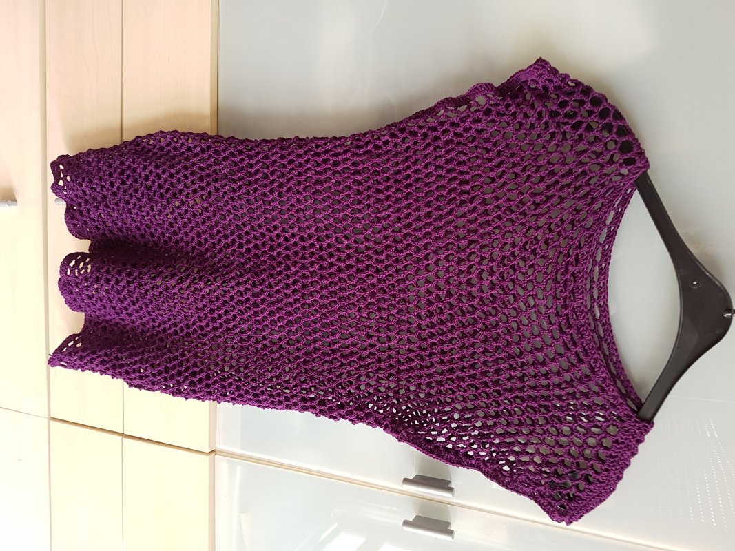 Netzshirt häkeln - schnell und einfach 