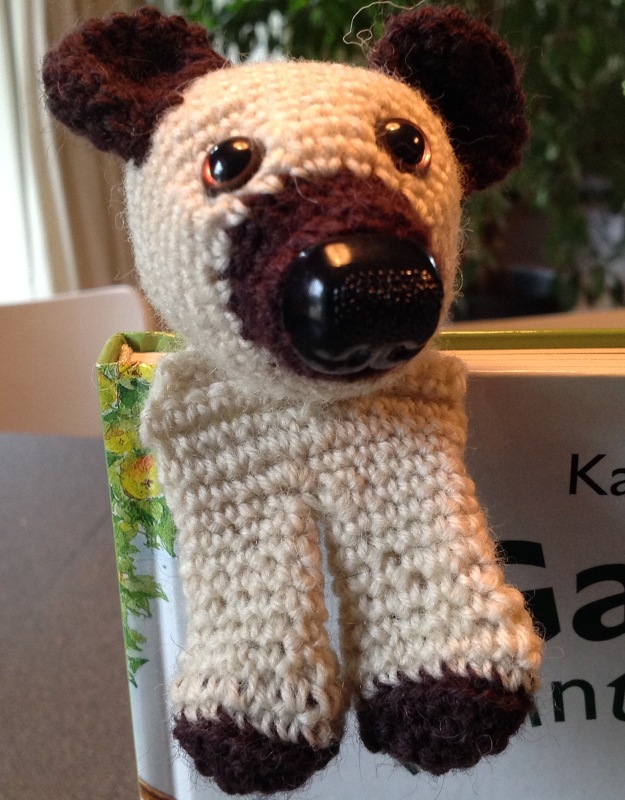 Lesezeichen Bär Häkelanleitung