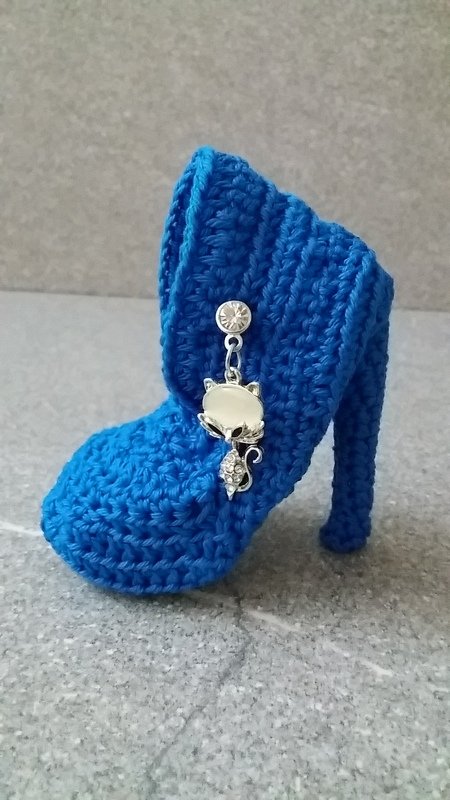 Häkelanleitung Amigurumi "Der Brautschuh"