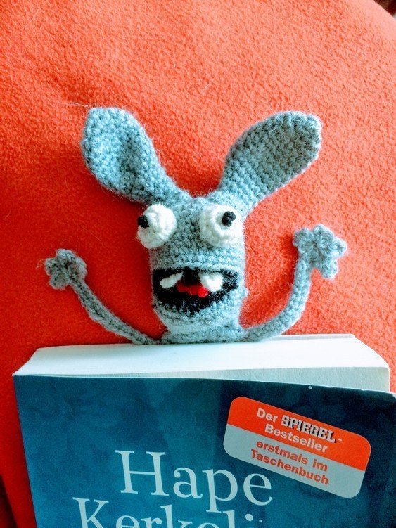 Amigurumi Crochet Bunny Bookmark