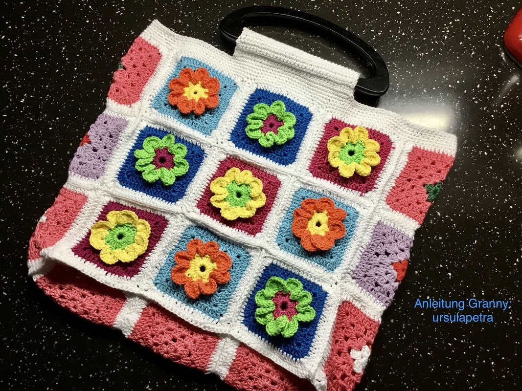 H&auml;kelanleitung - Granny Square #3 - e-book