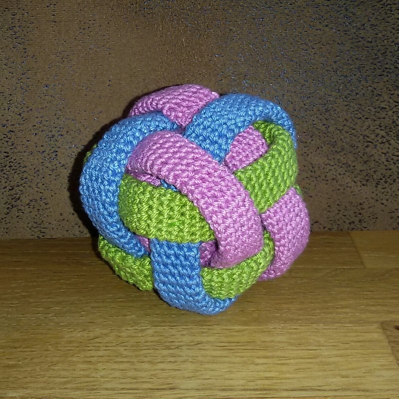 Greifling kunterbunter Ball Häkelanleitung