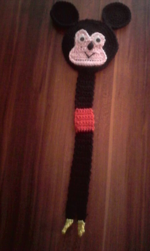 Häkelanleitung Lesezeichen Book Design No.8