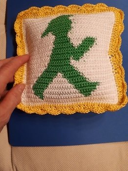 Topflappen &quot;Ampelmännchen&quot;
