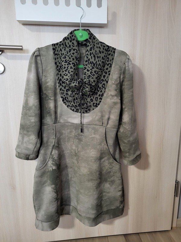 Evelyn Kleid Longshirt Jerseyleid Damenkleid Sommerkleid Blusenkleid Nähanleitung mit Schnittmuster Gr. 32-54