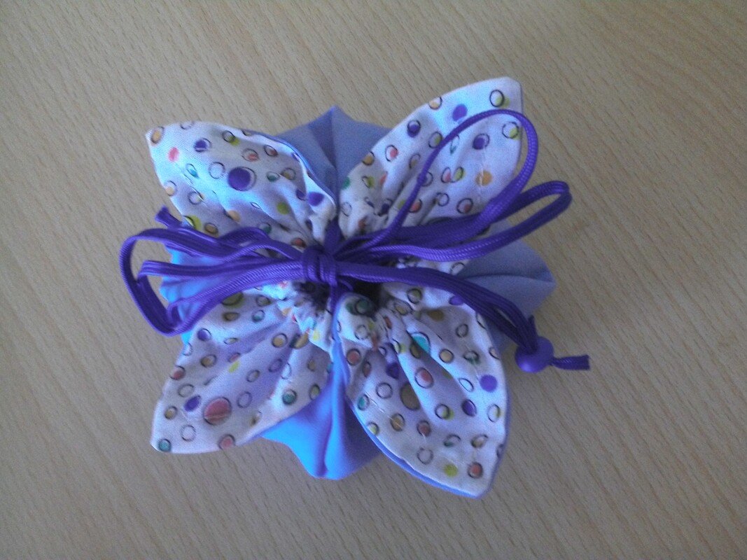 Nähanleitung Blumenbeutel