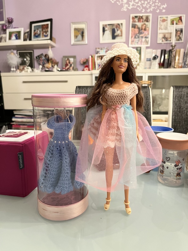 Crochet patterns: Doll clothes collection 'Swing'
