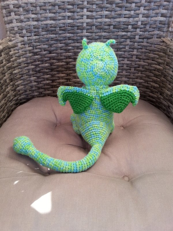 Drache Lovely zum Häkeln für Anfänger