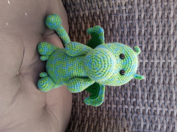 Drache Lovely zum Häkeln für Anfänger